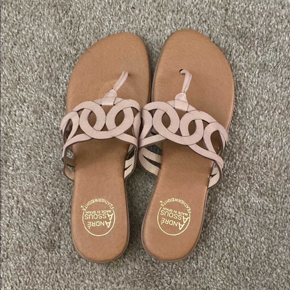Andre Assous Blush Sandals